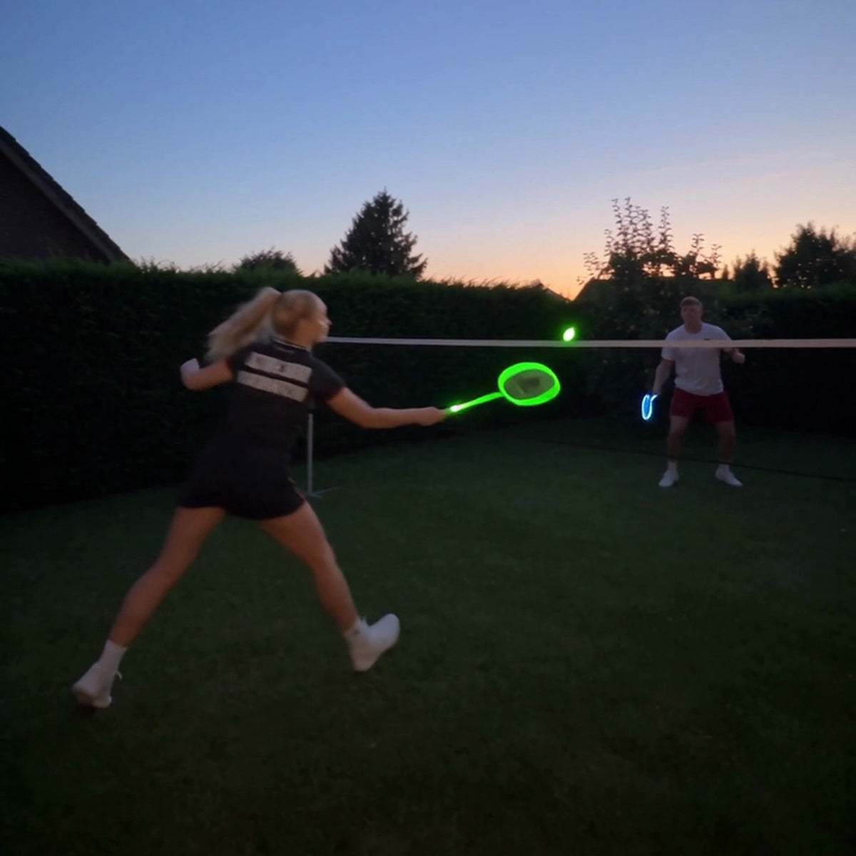 Glow-in-the-Dark Badminton Racket